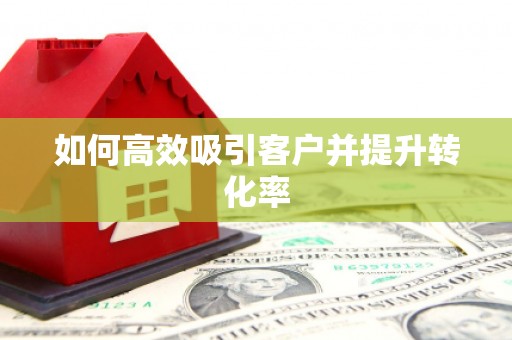 防城港如何高效吸引客户并提升转化率