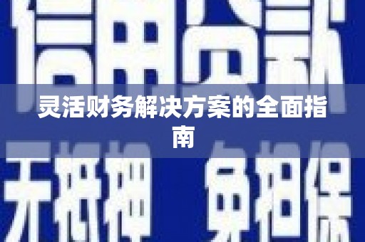 防城港灵活财务解决方案的全面指南