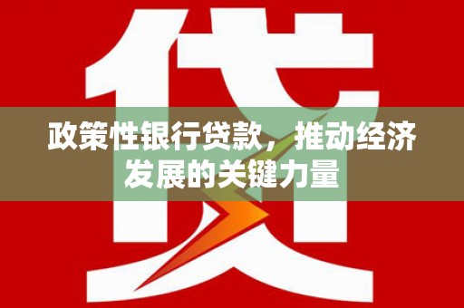 防城港政策性银行贷款，推动经济发展的关键力量
