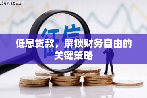 防城港低息贷款，解锁财务自由的关键策略