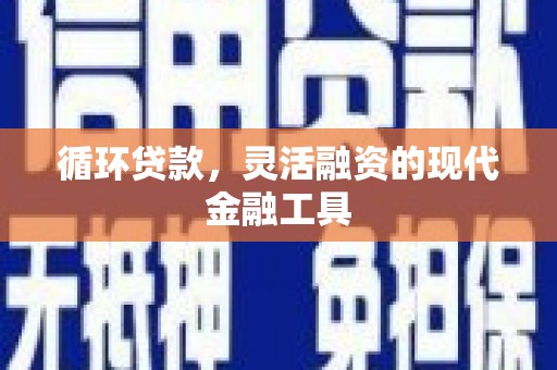 防城港循环贷款，灵活融资的现代金融工具
