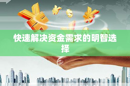 防城港快速解决资金需求的明智选择