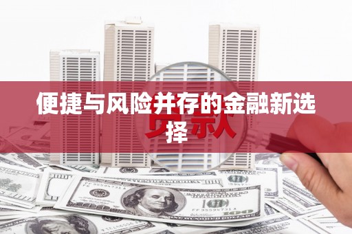 防城港便捷与风险并存的金融新选择