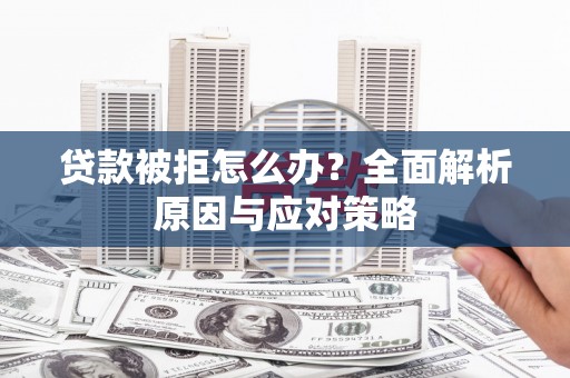 防城港贷款被拒怎么办？全面解析原因与应对策略